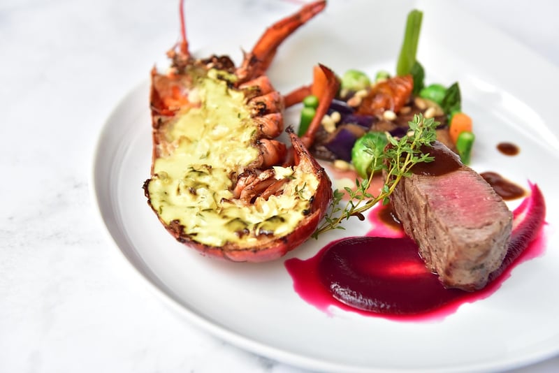 Lobster Tail with Garlic Butter